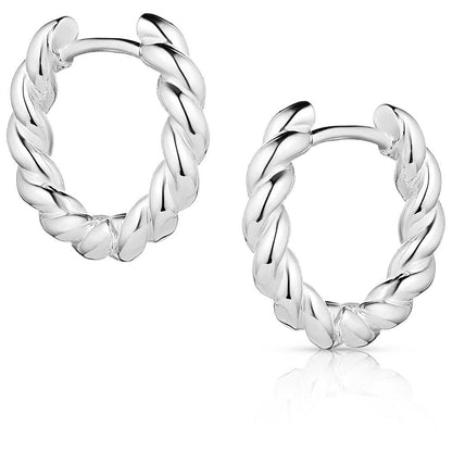 Montana Silversmiths Western Lifestyle Hoop Lever/Latch Earrings