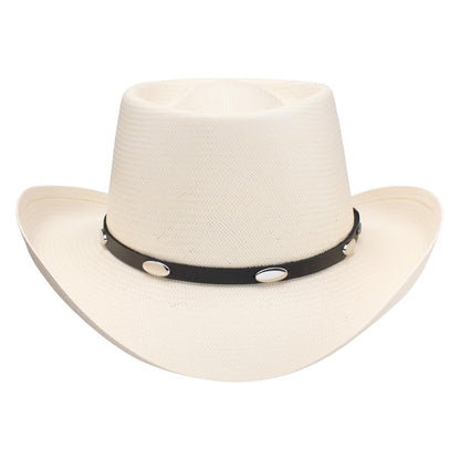 Stetson 10X Royal Flush Straw Cowboy Hat (US, Numeric, 6 7/8, Natural)
