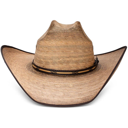 RESISTOL Amarillo Sky Palm 4-1/8" Brim Straw Cowboy Hat Palm