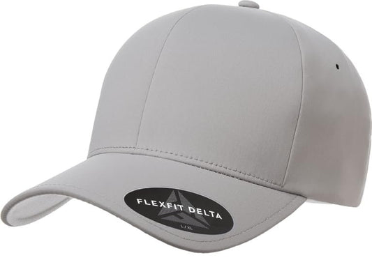 Flexfit Men's Delta Seamless Cap, Silver, XX-Large