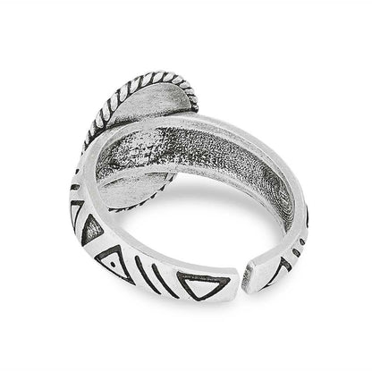 Montana Silversmiths Western Lifestyle Crafted Turquoise Wrap Ring