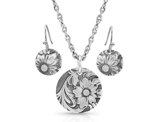 Montana Silversmiths Women's Western Lifestyle Inspired Jewelry Set (Art of The Buckle)