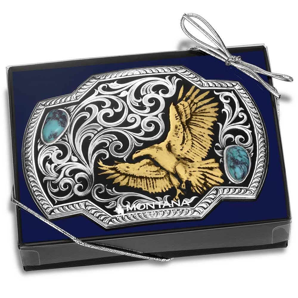 Montana Silversmiths Western Lifestyle Wildlife Series Made in the USA Belt Buckle