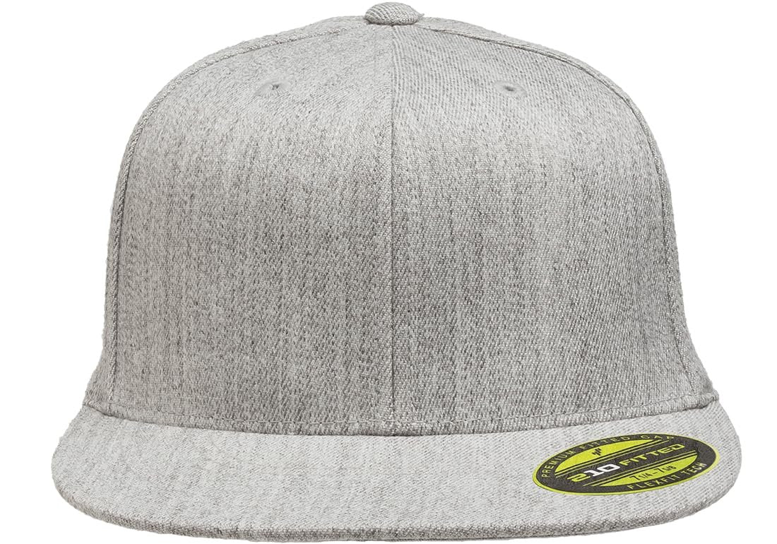 Flexfit Men's 210 Fitted Flat Bill Cap Hat