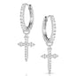 Montana Silversmiths Western Lifestyle Cross Earrings