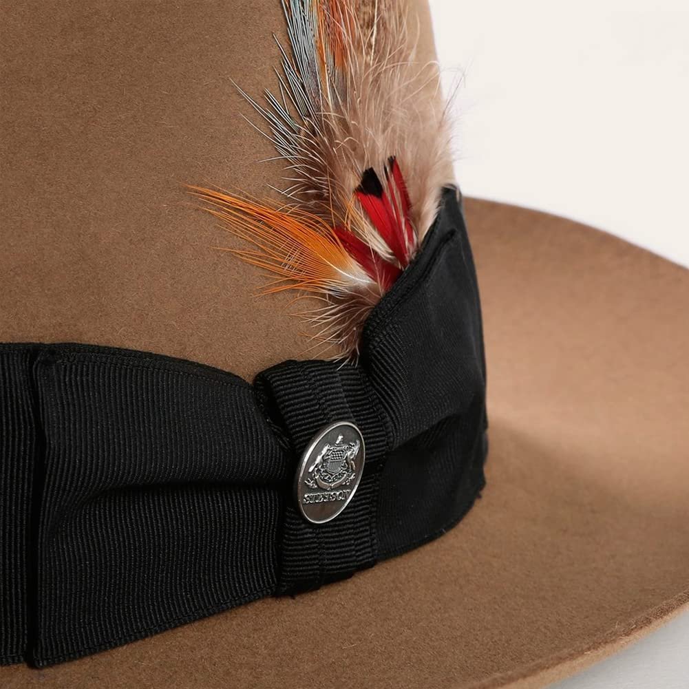 Stetson Temple Fur Felt Fedora Hat