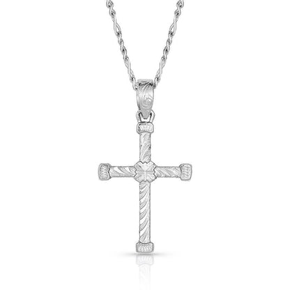 Montana Silversmiths Western Lifestyle Men's Cross Necklace