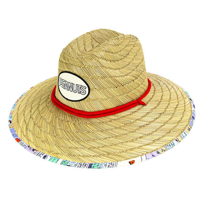 Peter Grimm Peanuts Cartoon Collection, Lifeguard Sun Protetction Straw Sun Hats