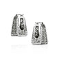 Montana Silversmiths Western Lifestyle Hoop Lever/Latch Earrings