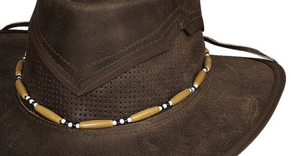 Montecarlo Bullhide Hats KANOSH Leather Western Cowboy Hat (Small)