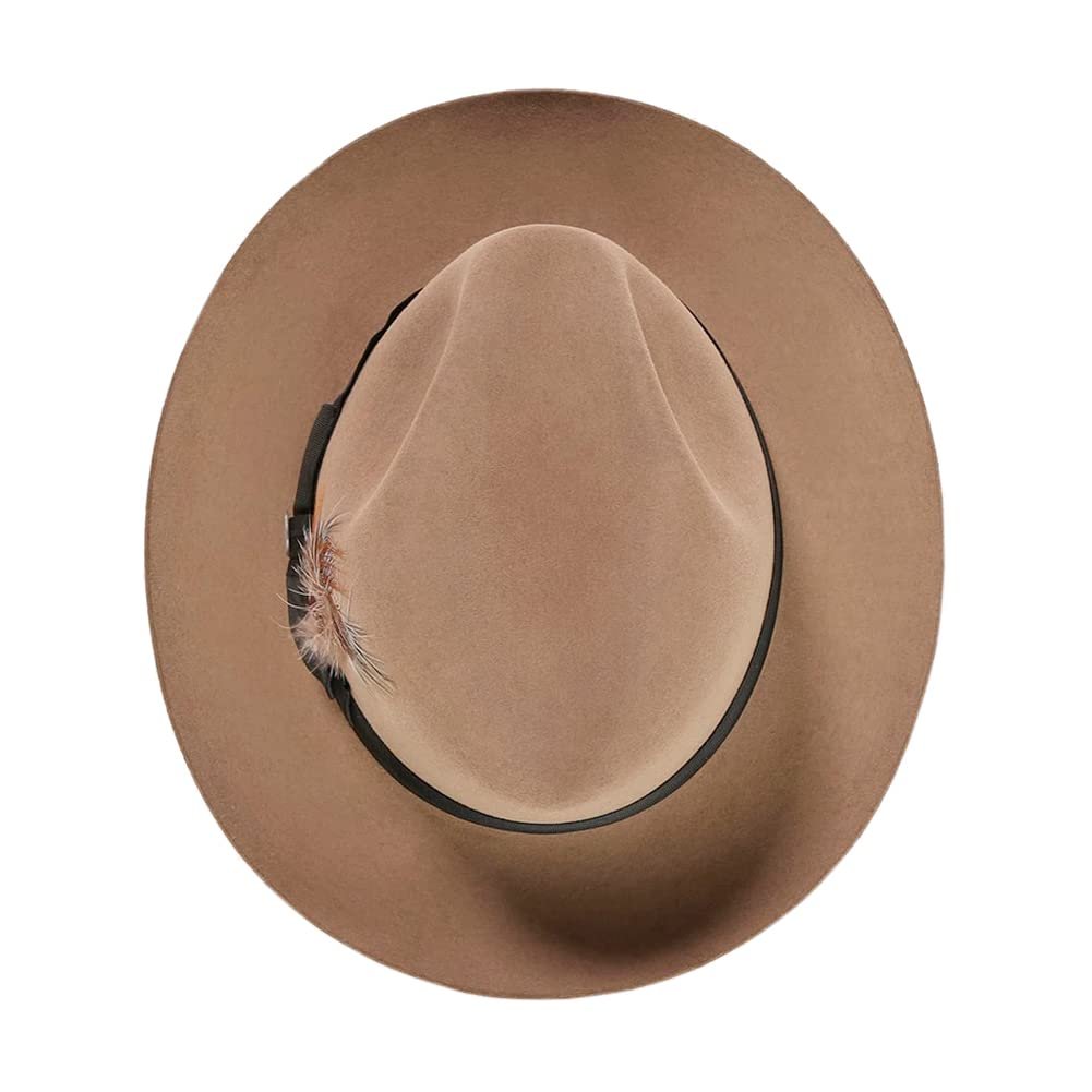 Stetson Temple Fur Felt Fedora Hat