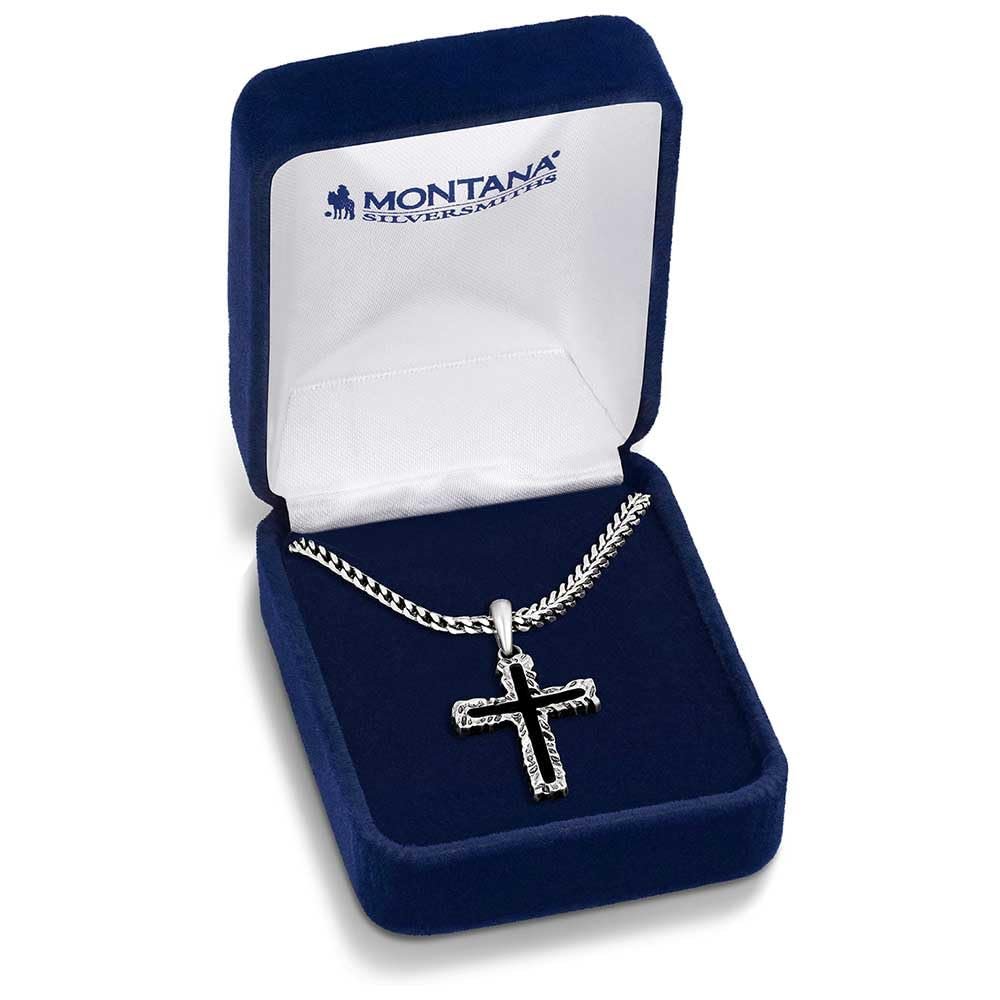 Montana Silversmiths Western Lifestyle Men's Cross Necklace