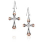 Montana Silversmiths Western Lifestyle Cross Earrings