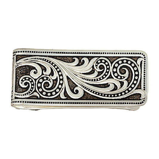 Montana Silversmiths Men's Western Lace Whisper Money Clip - Mcl16rts