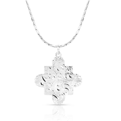 Montana Silversmiths Western Lifestyle Women's Cross Necklace (Promise Montana Legacy)