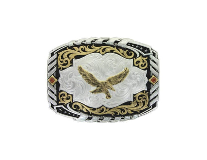 Montana Silversmiths Western Lifestyle Wildlife Series Made in the USA Belt Buckle