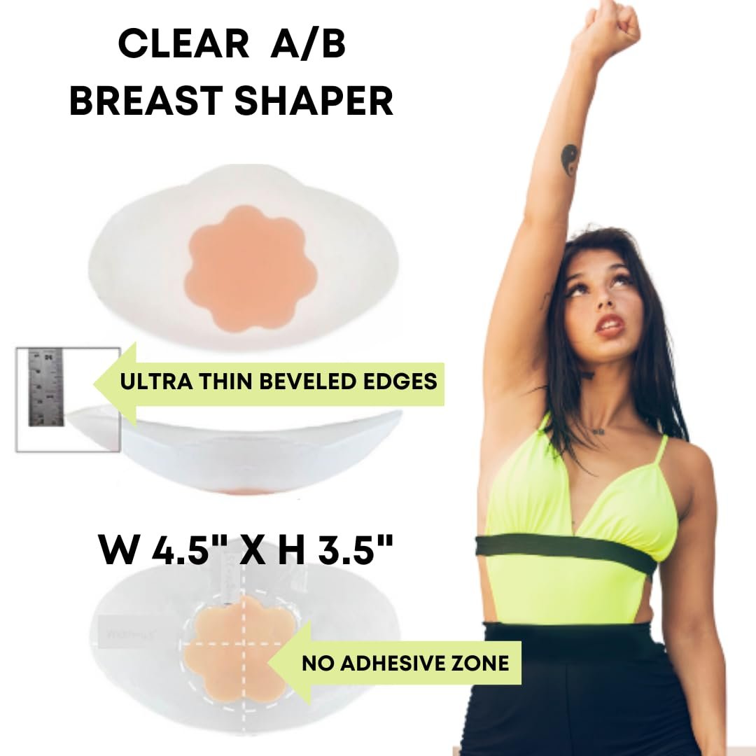 Push Up Sticky Bra, Breast Lifters, Backless, Strapless, Breast Shaper, Adhesive, Nipple Cover, Pasty, Cup Size