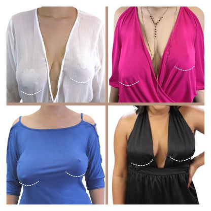 Breast Lift Tape/Breast Tape/Boob Tape/Sticky Bra- No Bra Solution for Backless and Strapless Fashions/Waterproof BoobLifts