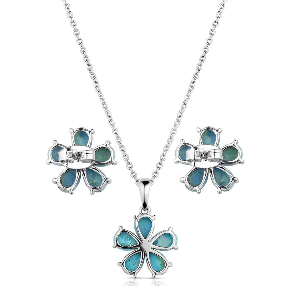 Montana Silversmiths Western Lifestyle Crafted Turquoise Jewelry Set