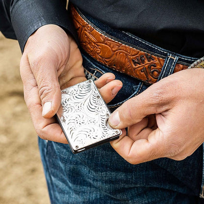 Montana Silversmiths Made in the USA Western Lifestyle Credit Card & Cash Case