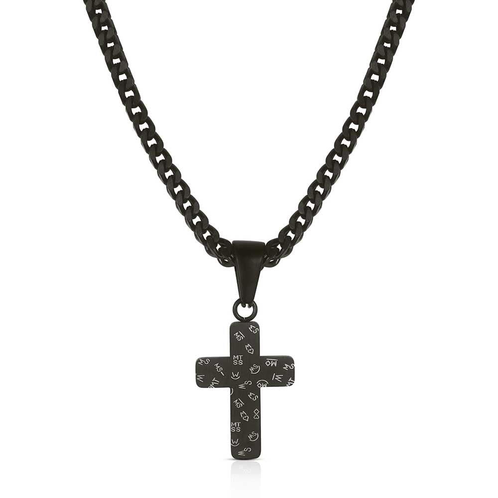 Montana Silversmiths Western Lifestyle Men's Cross Necklace