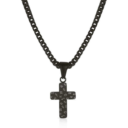 Montana Silversmiths Western Lifestyle Men's Cross Necklace