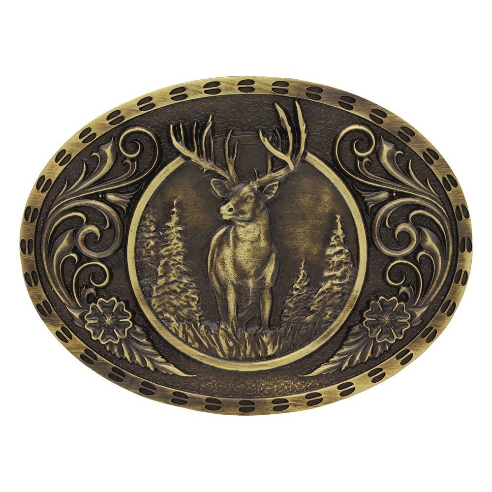 Montana Silversmiths Outdoor Wildlife Series Attitude Western Belt Buckle