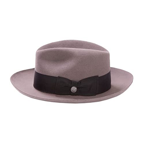 Stetson Temple Fur Felt Fedora Hat