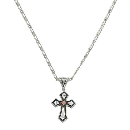 Montana Silversmiths Western Lifestyle Men's Cross Necklace