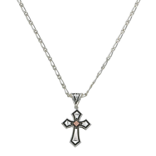 Montana Silversmiths Western Lifestyle Men's Cross Necklace
