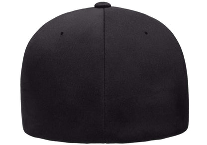 Flexfit Men's Delta Seamless Cap, Black, XXL