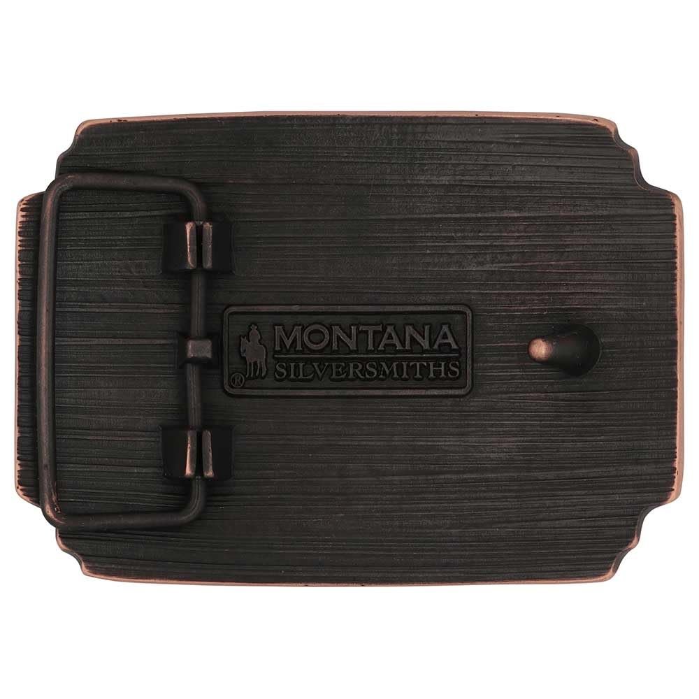 Montana Silversmiths 2nd Amendment Series Attitude Western Belt Buckle