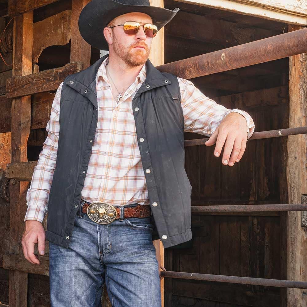 Montana Silversmiths Western Lifestyle Men's Cross Necklace