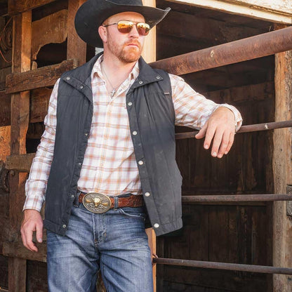 Montana Silversmiths Western Lifestyle Men's Cross Necklace