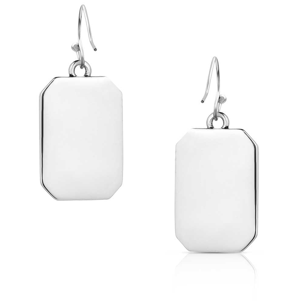 Montana Silversmiths Western Lifestyle Crafted Turquoise Drop/Dangle Earrings