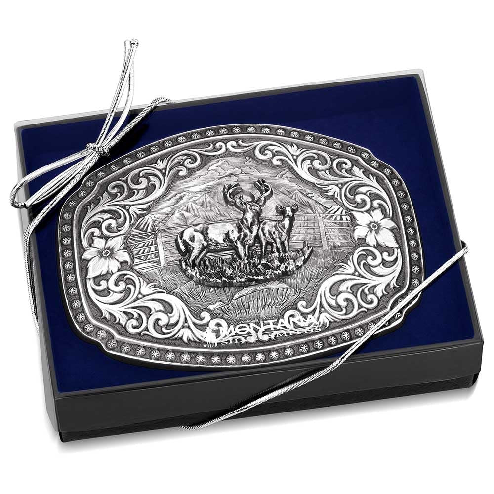 Montana Silversmiths Western Lifestyle Wildlife Series Made in the USA Belt Buckle
