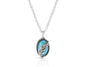 Montana Silversmiths World's Feather Turquoise Necklace