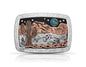 Montana Silversmiths Women's Desert Moon Turquoise Cactus Buckle Turquoise One Size