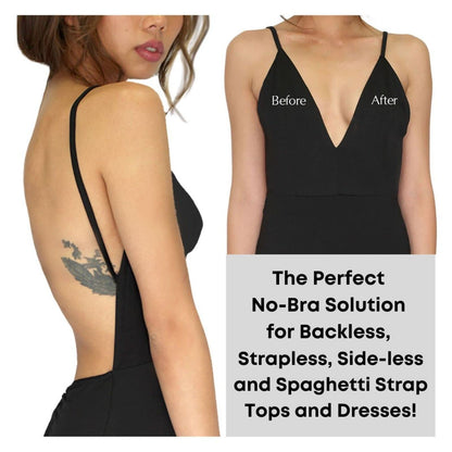 Push Up Sticky Bra, Breast Lifters, Backless, Strapless, Breast Shaper, Adhesive, Nipple Cover, Pasty, Cup Size