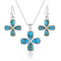 Montana Silversmiths Western Lifestyle Crafted Turquoise Jewelry Set