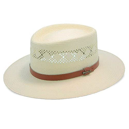 Stetson Natural Brentwood Vented Straw Outdoor Hat OSBTWD-0230