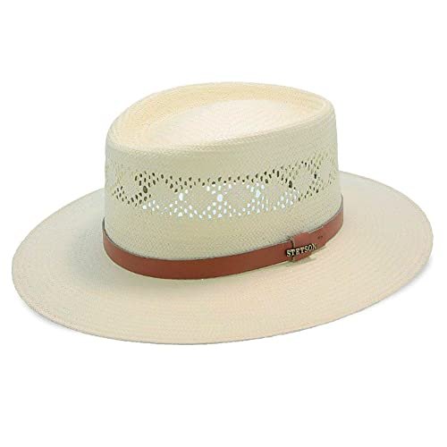 Stetson Natural Brentwood Vented Straw Outdoor Hat OSBTWD-0230