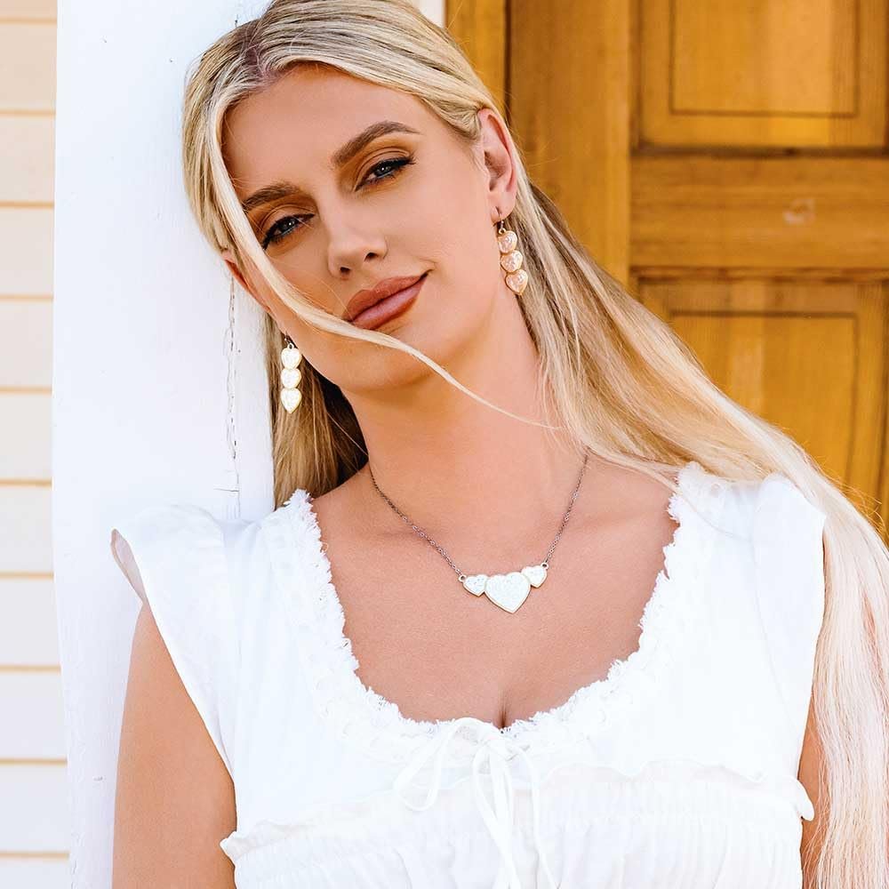 Montana Silversmiths Western Lifestyle Heart Earrings