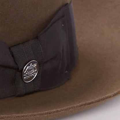 Stetson Temple Fur Felt Fedora Hat