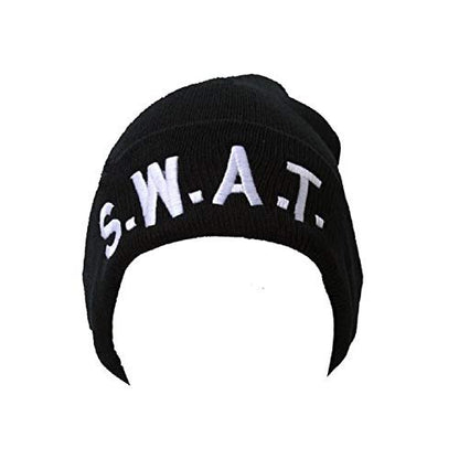 Broner Hats Military and Law Enforcement Watch Cap Cuff Beanie (One Size, EMT Black)